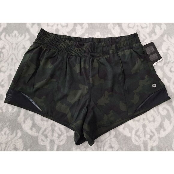 NWT 90 Degree By Reflex Womens Camouflage Mesh Woven Shorts/Size Small - Picture 1 of 6